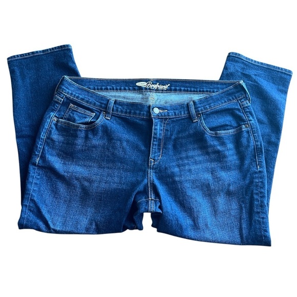 Old Navy Denim - Old Navy Boyfriend Jeans Size 16 Ankle Length Classic 5 Pockets
